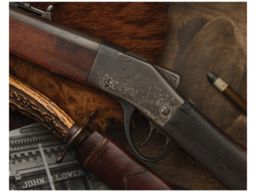 J.P. Lower Marked Sharps Model 1878 Borchardt Buffalo Rifle 