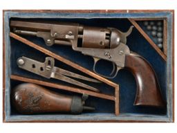 Inscribed London Address Colt Model 1849 Pocket Revolver