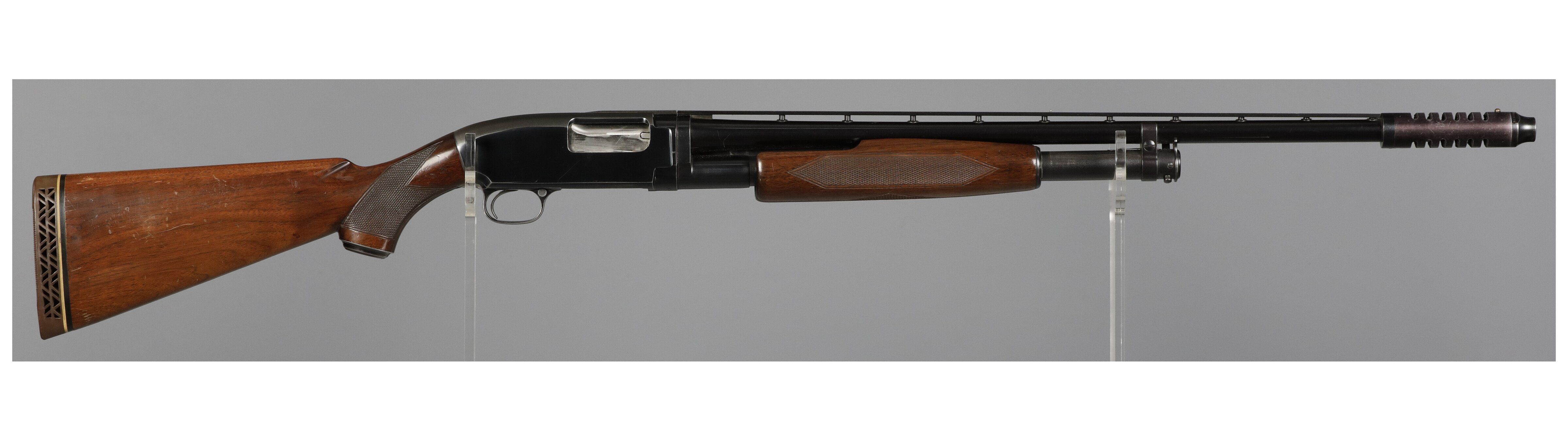 Winchester Model 12 Slide Action Shotgun with Cutts Compensator | Rock ...