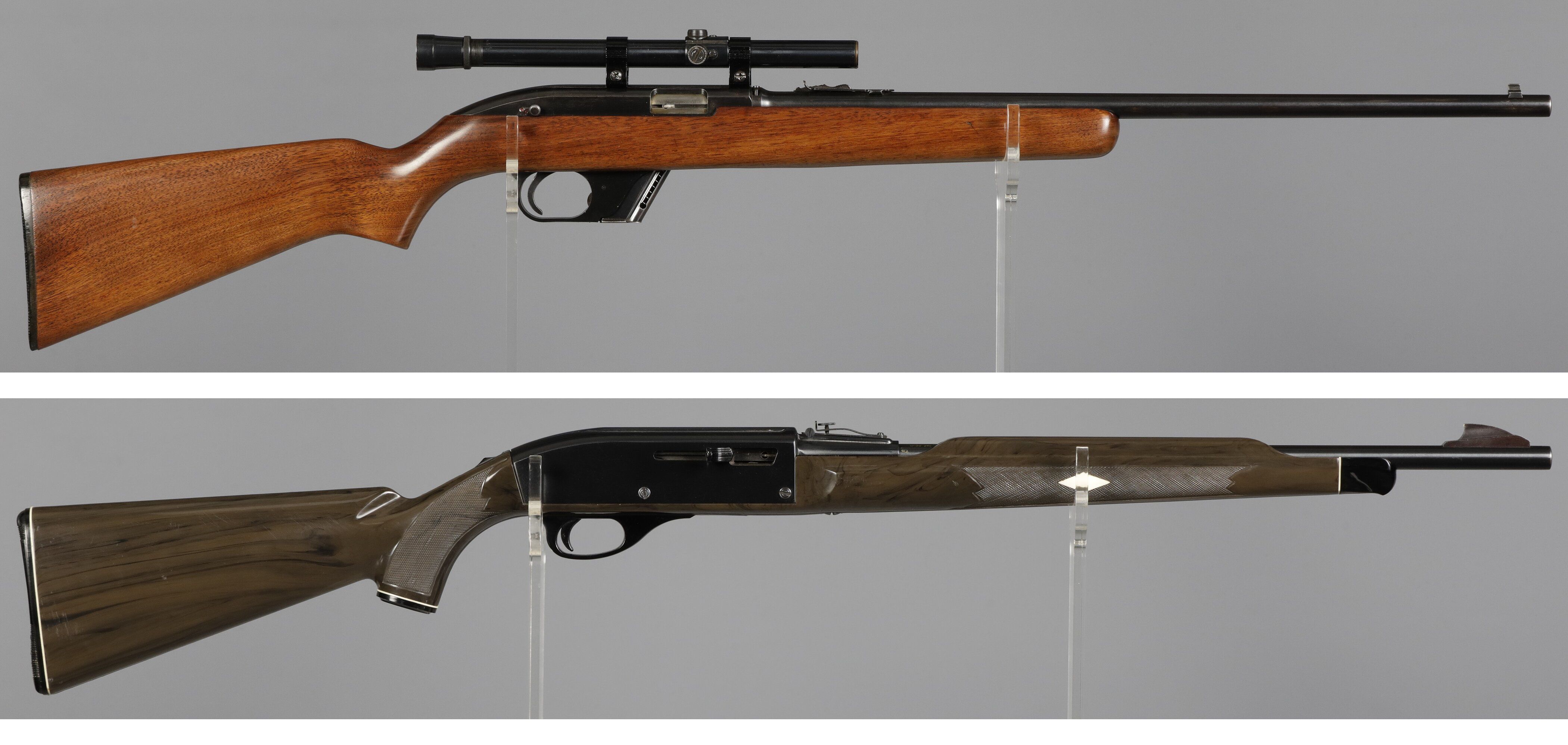 Semi Automatic Rifle Example Two Semi-Automatic Rimfire Rifles | Rock Island Auction
