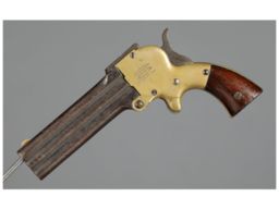 Marston Three Barrel .32 Derringer with Scarce 4 Inch Barrels