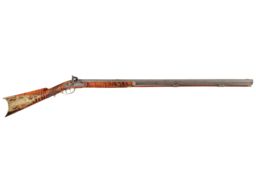 Engraved "Cofer Portsmouth Virginia" Marked Half-Stock Rifle