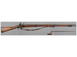 U.S. Springfield Model 1816 Flintlock Musket with Bayonet