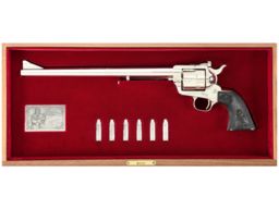 Cased Colt New Frontier Ned Buntline Commemorative Revolver