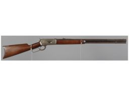 Antique Winchester Model 1886 Rifle with Factory Letter