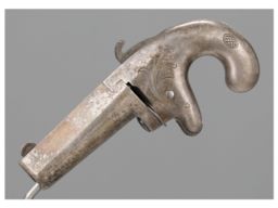English Proofed Factory Engraved Colt No. 1 Derringer