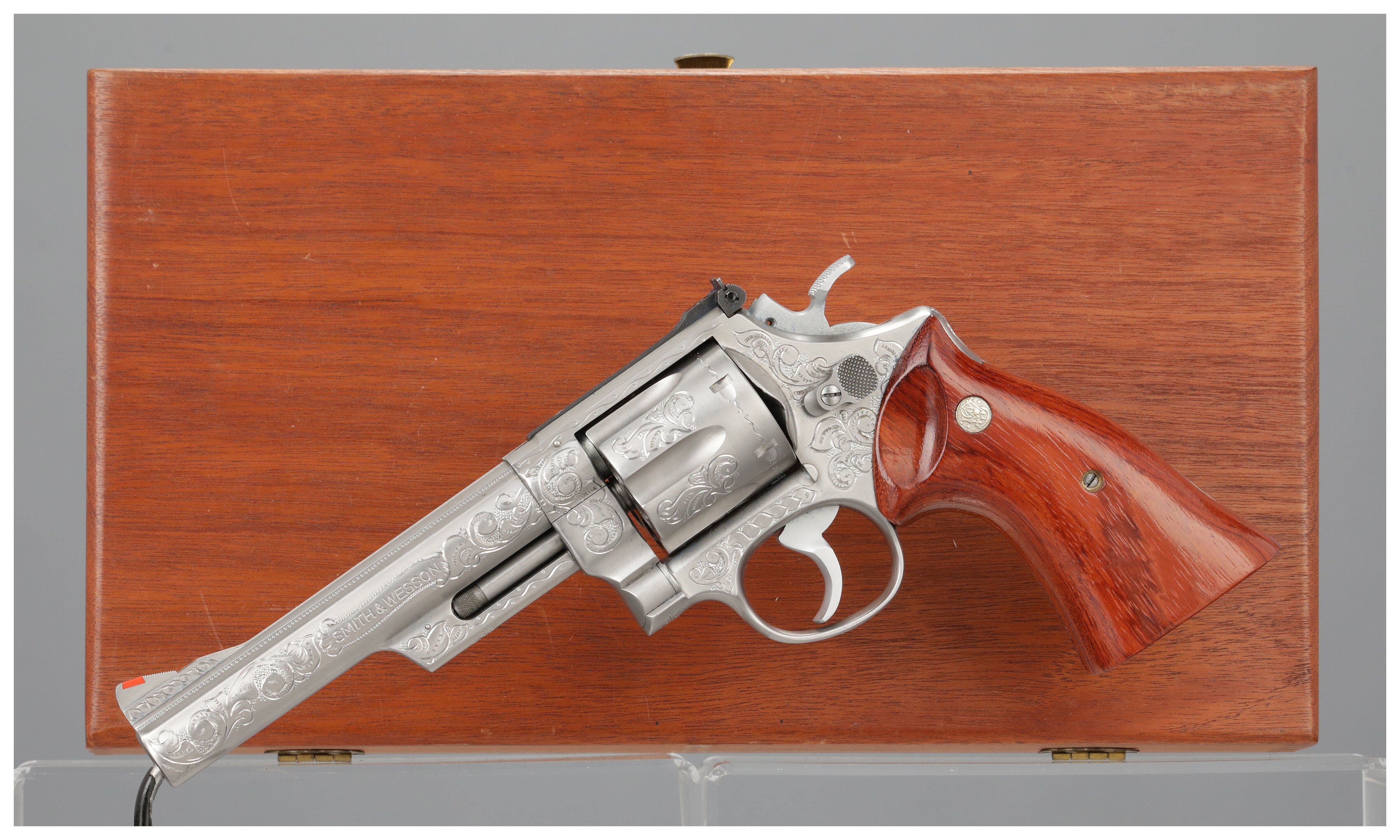 Custom Engraved Smith & Wesson Model 629 Double Action Revolver | Rock ...