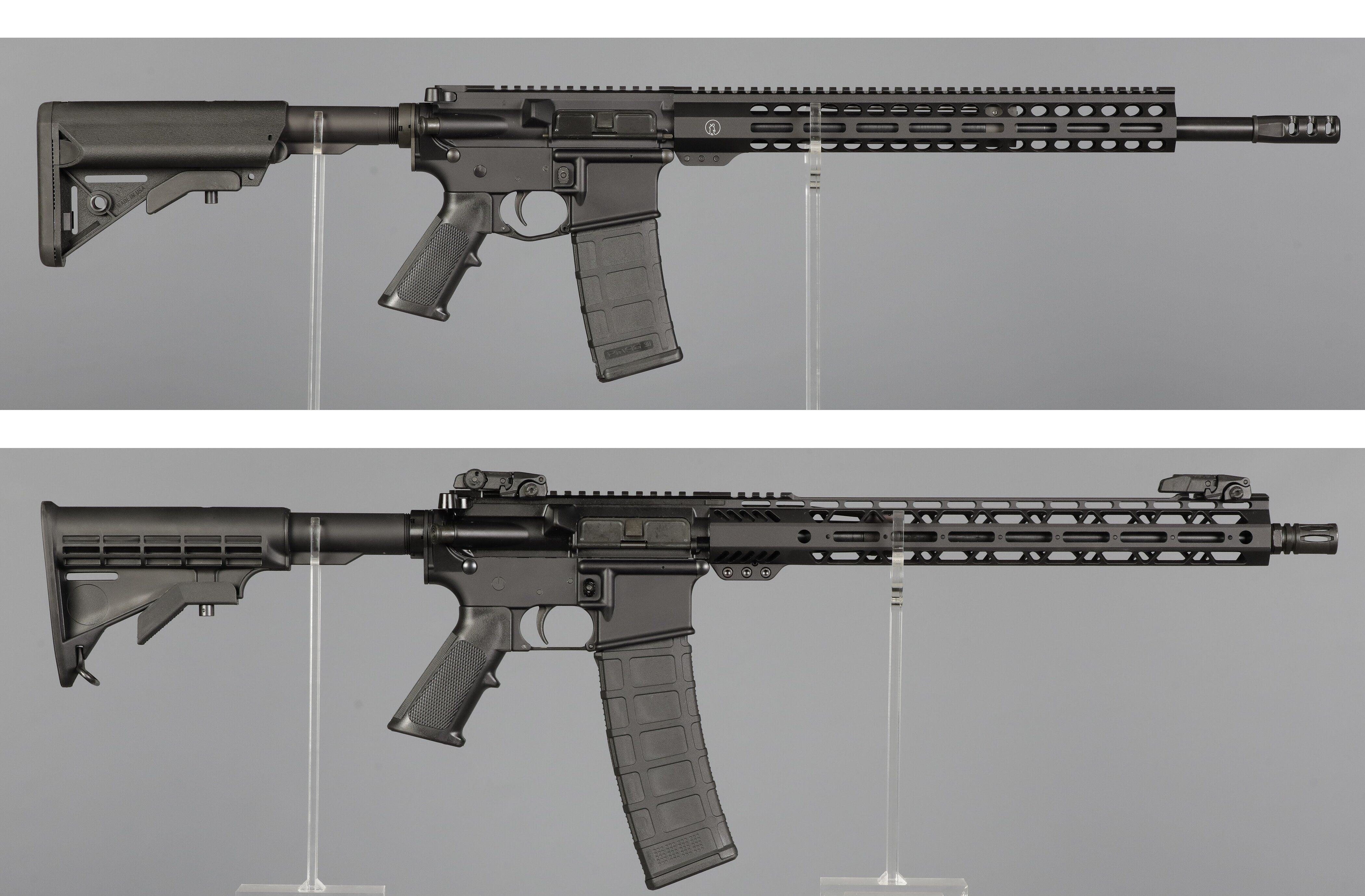 Two Anderson Manufacturing AM-15 Semi-Automatic Rifles | Rock Island ...