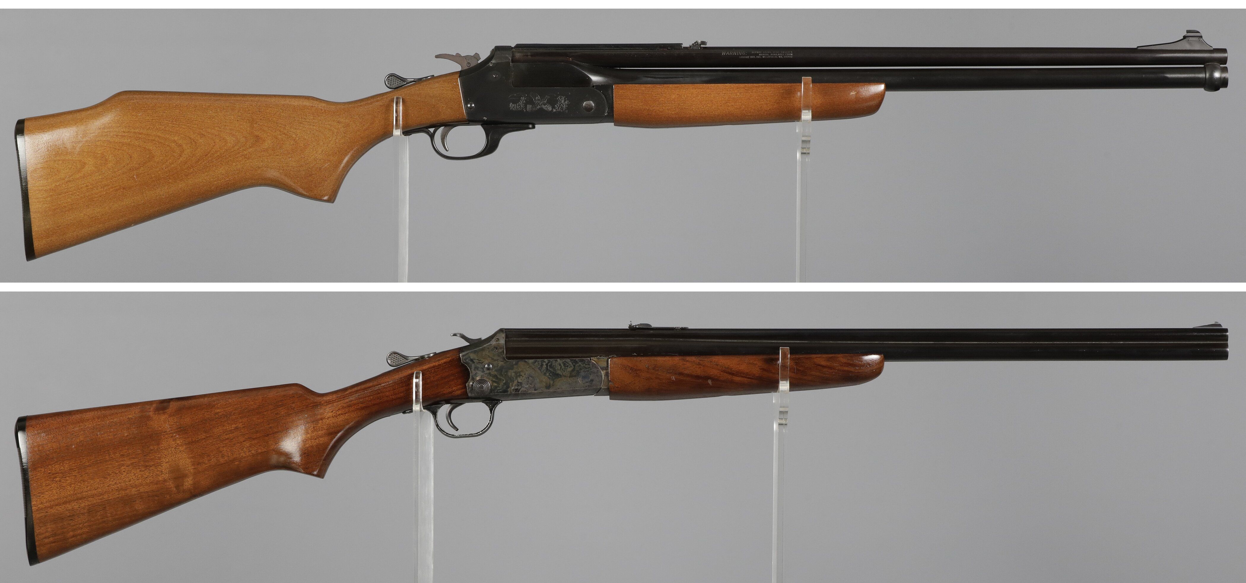 Two Savage Over/Under Combination Guns | Rock Island Auction