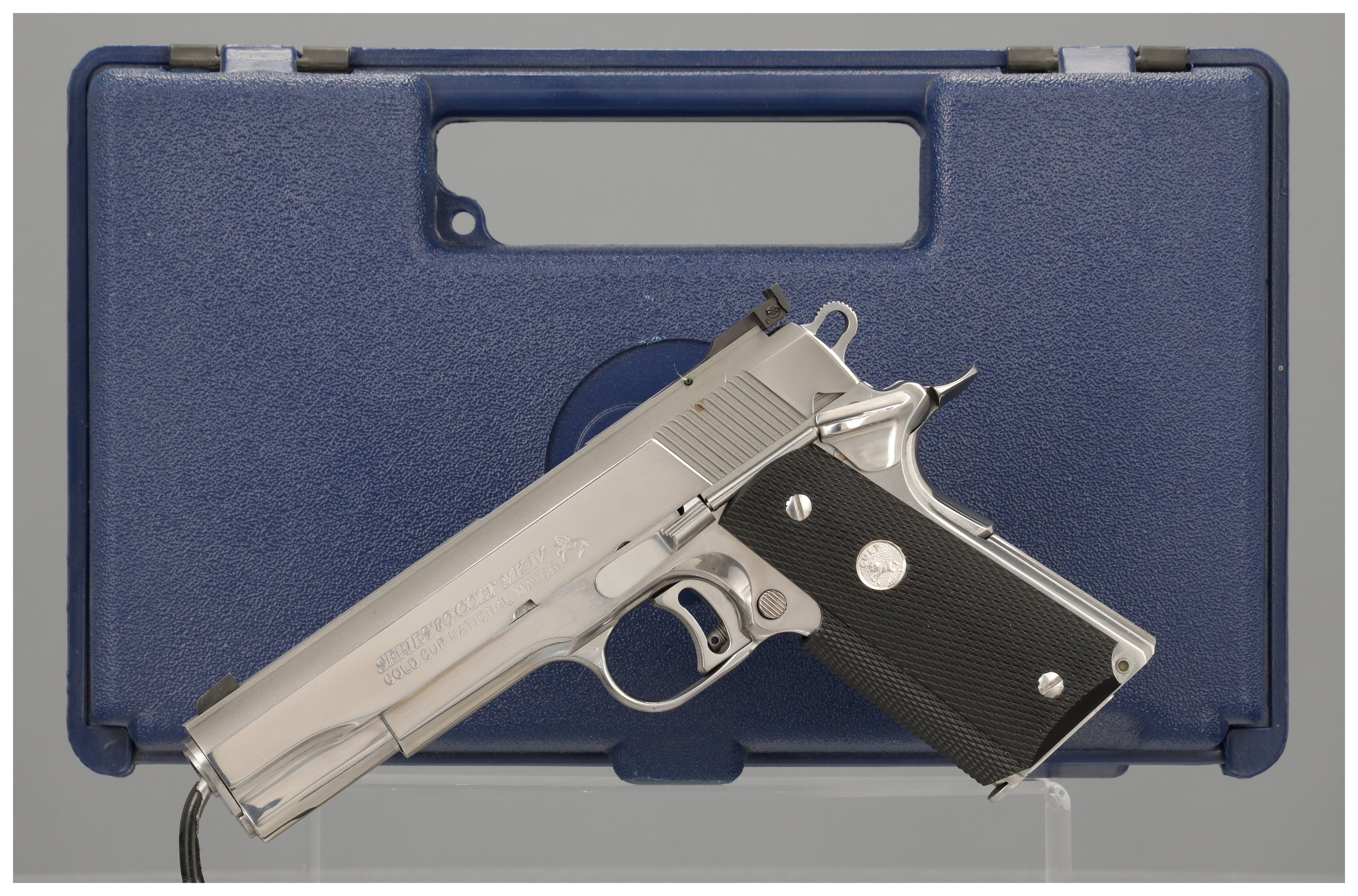 エアガン　GOLD CUP series80 COLT MK4 Colt Series 80 MK IV Gold Cup National Match Pistol with Case