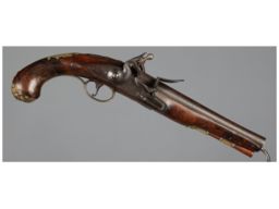 British E. Coombs Flintlock Pistol