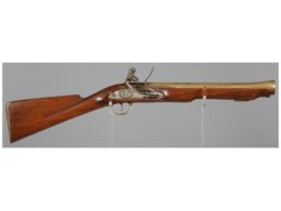 Unmarked Brass Barrel Flintlock Blunderbuss