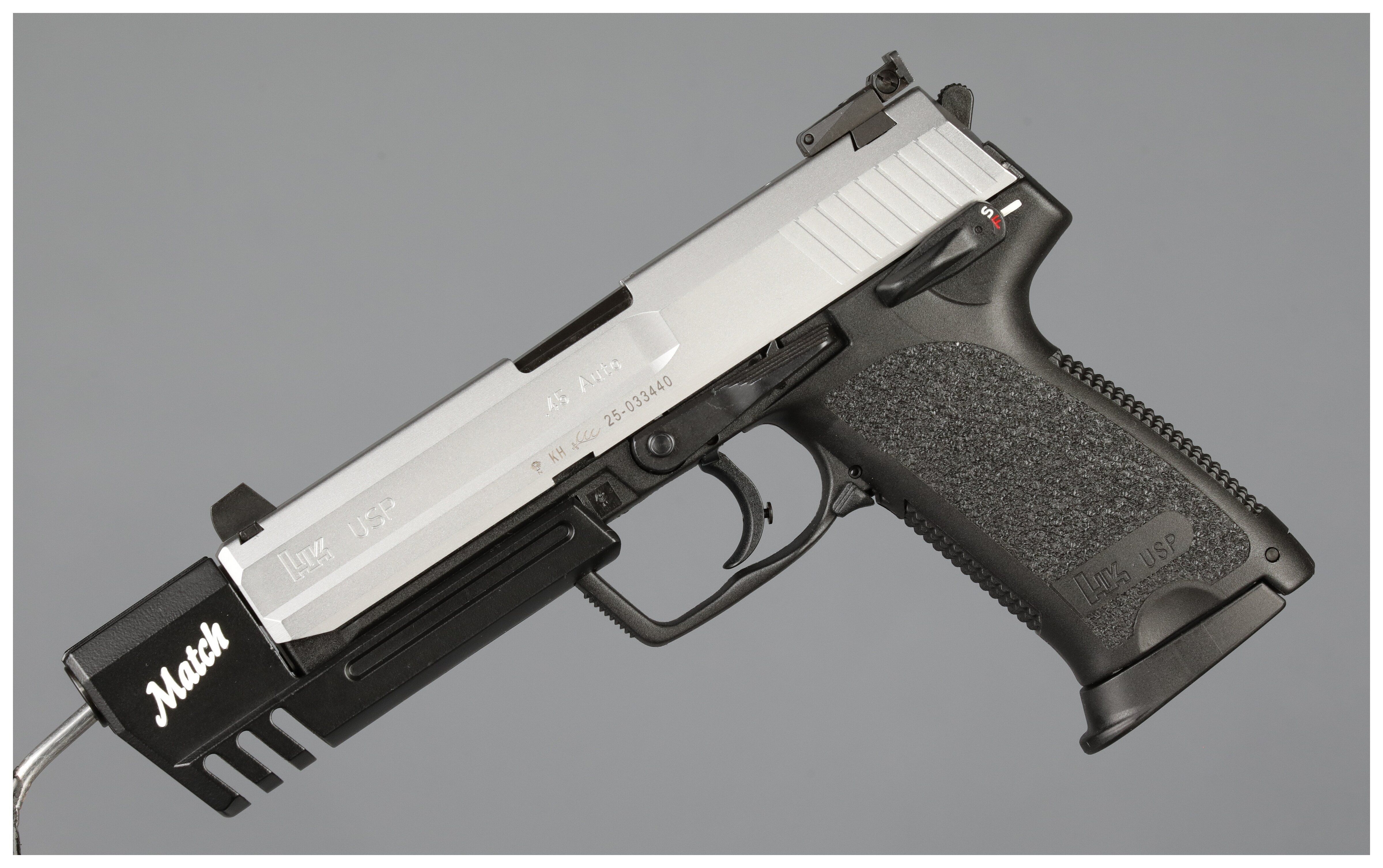Heckler & Koch USP Match Semi-Automatic Pistol | Rock Island Auction