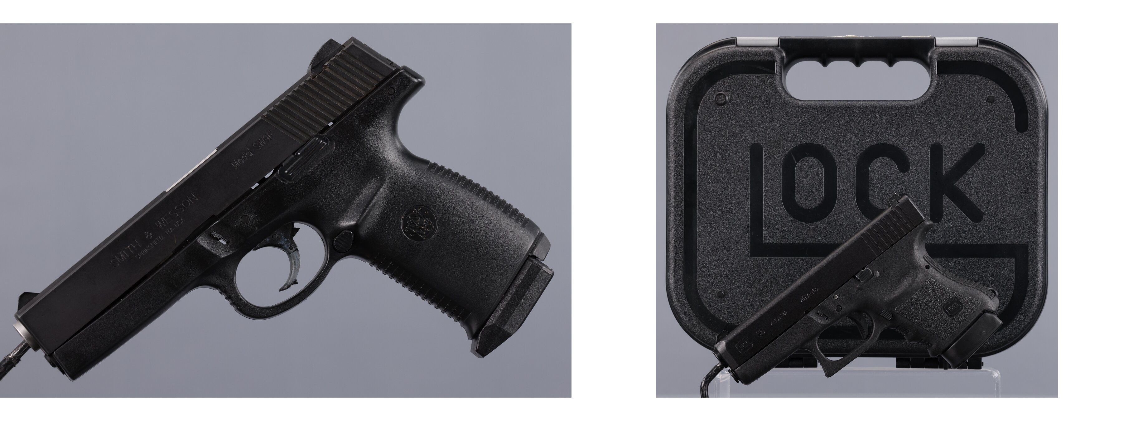 Two Semi Automatic Pistols Rock Island Auction