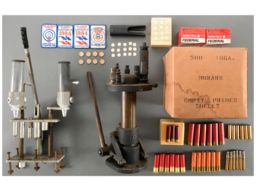 Large Group of Reloading Tools, Casings, and Accessories