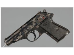Pre-World War II German Walther Model PP Semi-Automatic Pistol