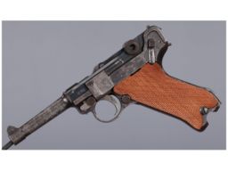 World War I German "1918" Dated Erfurt Luger Pistol