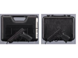 Two Springfield XD Semi-Automatic Pistols with Cases