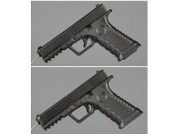 Two PMF Glock Pattern Semi-Automatic Pistols
