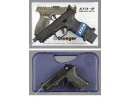Two European Semi-Automatic Pistols with Boxes