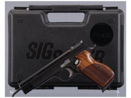 Sig Sauer P210 Semi-Automatic Pistol with Case