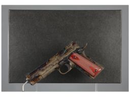 Engraved Standard Manufacturing Model 1911A1 Pistol with Box