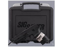 Sig Sauer P250 Compact Semi-Automatic Pistol with Case