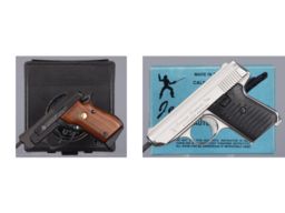 Two American Semi-Automatic Rimfire Pistols