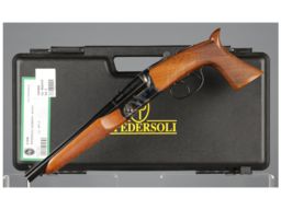 Pedersoli Howdah Double Barrel Pistol with Case