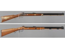 Two Thompson Center Arms Percussion Rifles