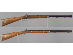Two Thompson Center Arms Percussion Rifles