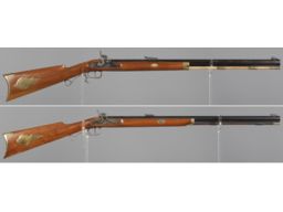 Two Thompson Center Arms Percussion Rifles