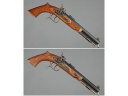 Two Thompson Center Patriot Target Percussion Pistols