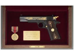 Colt Government Model V-J Day 50th Anniversary Tribute Pistol