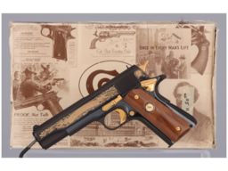Cased WWII Commemorative Colt Government Model Pistol