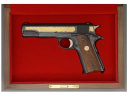 Cased Samuel Colt Commemorative Colt Government Model Pistol