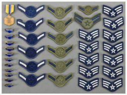 Group of U.S.A.F. Patches and Pins