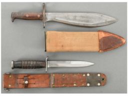 Two U.S. Military Edged Weapons with Sheaths