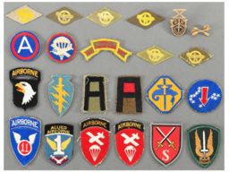 Group of U.S. Airborne and Special Forces Unit Patches