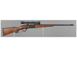 Savage Model 99 Lever Action Rifle with Weaver Scope