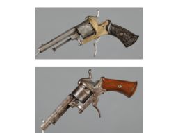 Two European Pinfire Revolvers