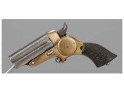 Eben T. Starr Four-Barrel Pepperbox