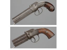Two Percussion Pepperboxes