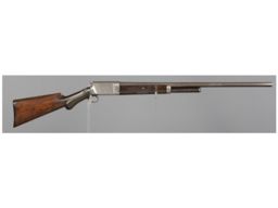 Burgess Gun Co. Damascus Slide Action Shotgun