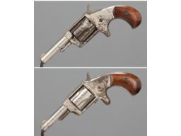 Two American Spur Trigger Revolvers