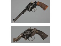 Two Smith & Wesson Double Action Revolvers