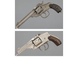 Two Spanish Copies of Smith & Wesson Double Action Revolvers