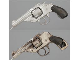 Two U.S. Revolver Co. Top Break Double Action Revolvers