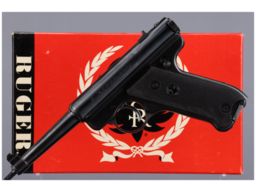 Ruger Standard Semi-Automatic Target Pistol with Box