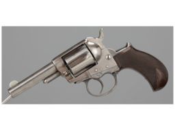 Antique Colt Etched Panel Sheriff's Model Thunderer Revolver